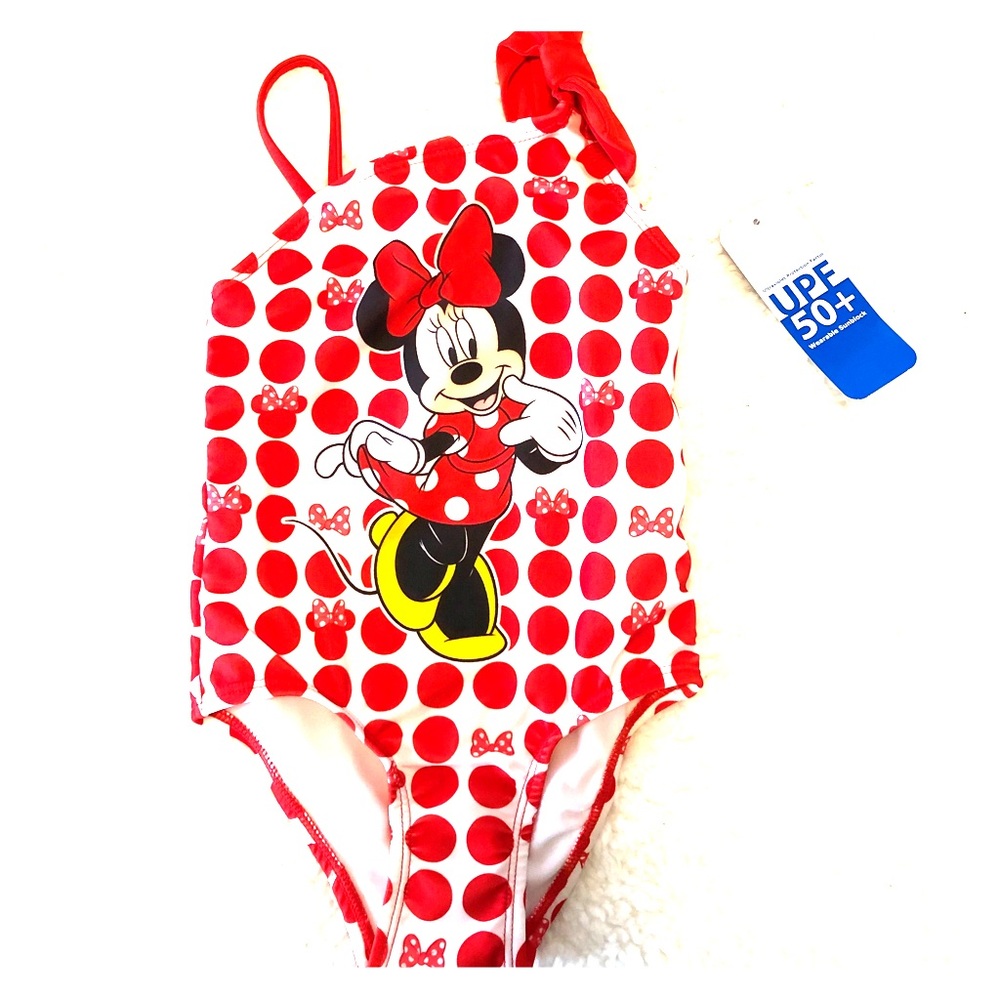 Disney Jr. Minnie Mouse Sunblock swimsuit Size 2T
